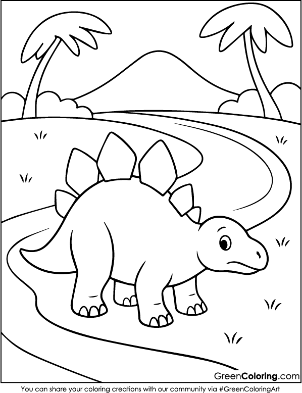 Dinosaur Coloring Sheets