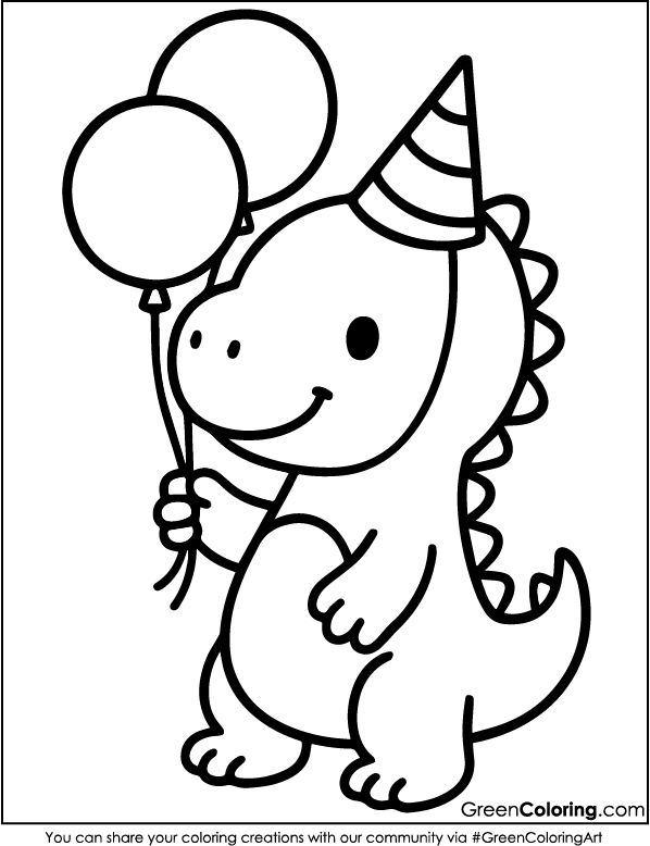 Dinosaur Coloring Sheets