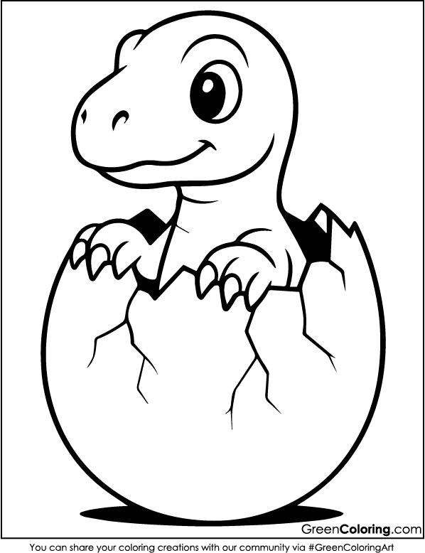 Dinosaur Coloring Pages