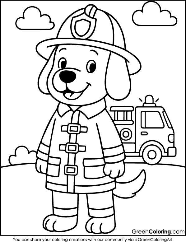 Dog Coloring Pages PDF