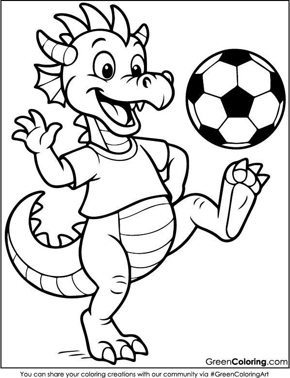 Dragon Coloring Pages