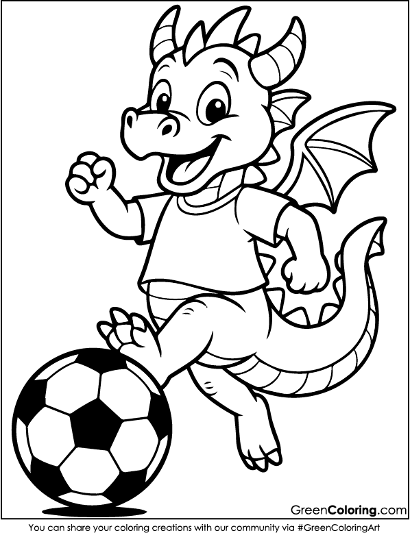 Dragon Coloring Pages