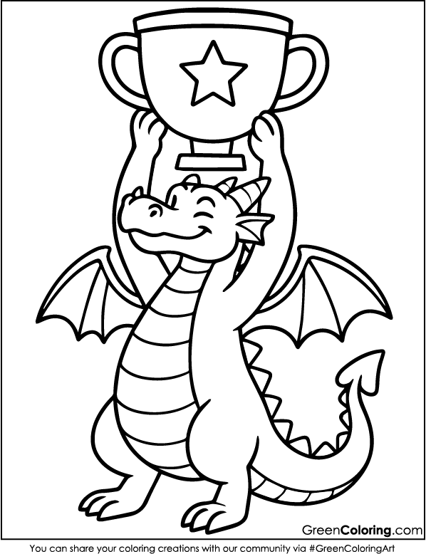 Dragon Coloring Pages