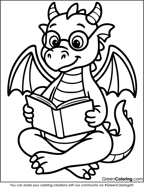 Dragon Coloring Pages