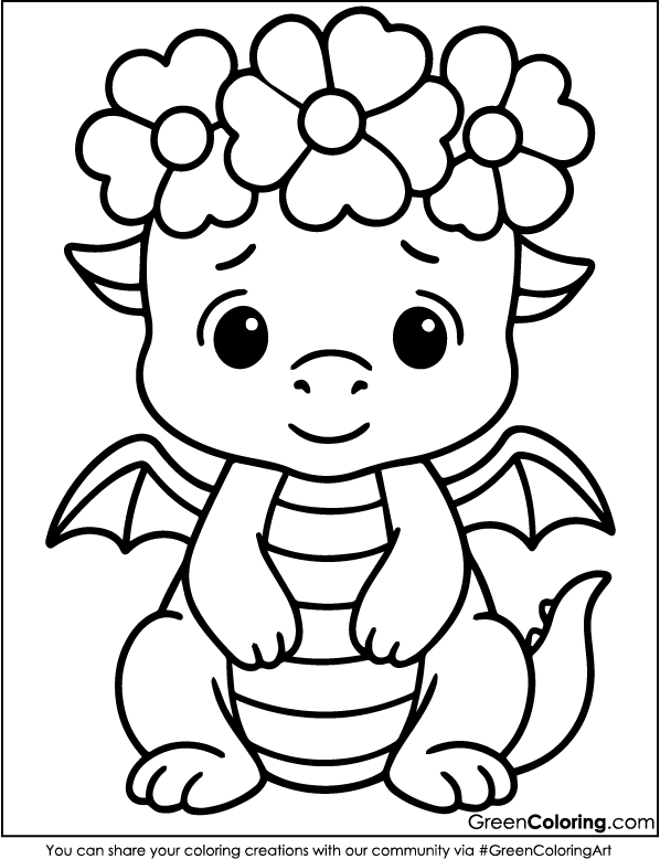Dragon Coloring Pages
