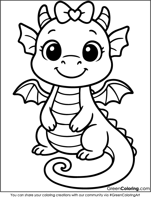 Dragon Coloring Pages