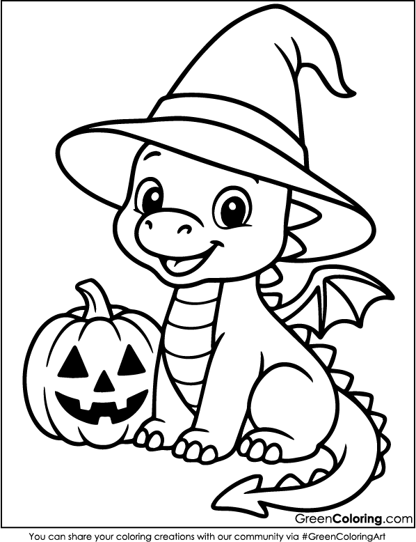 dragon coloring pages