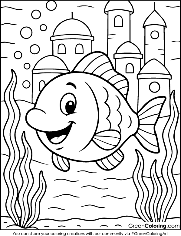 Fish Coloring Pages