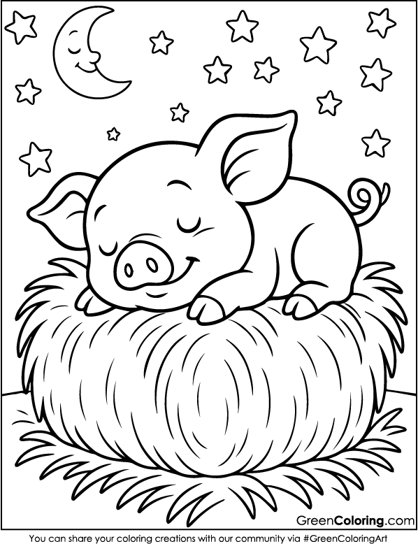 Pig Coloring Pages