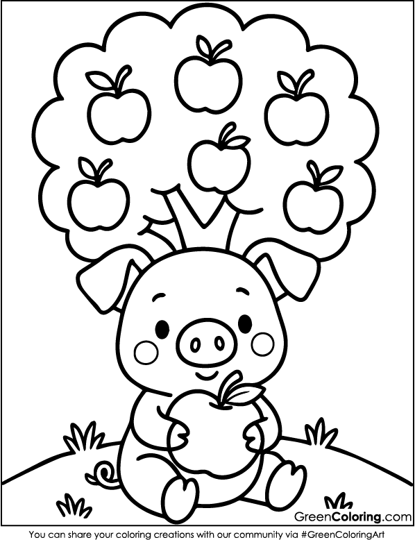 Pig Coloring Pages