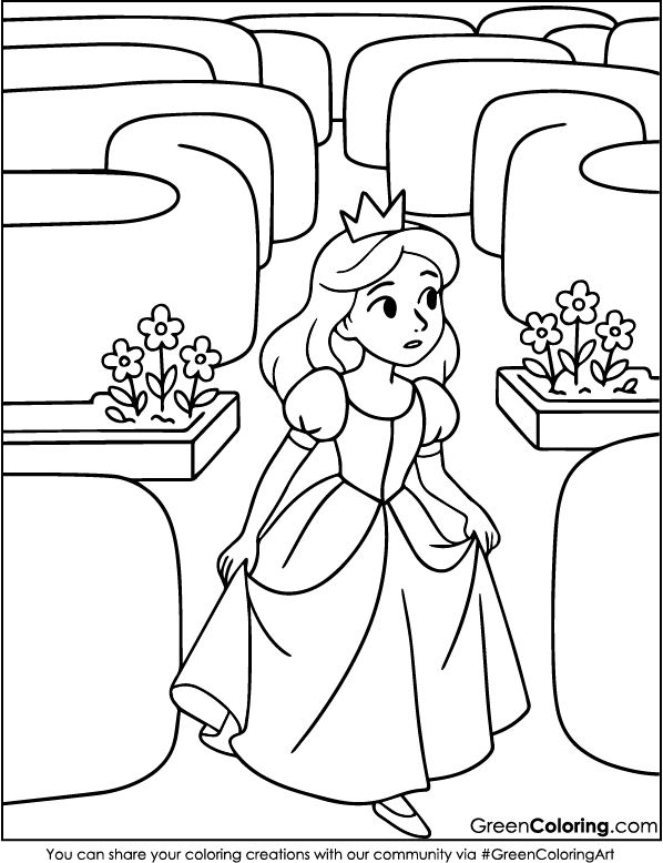 Princess Coloring Pages