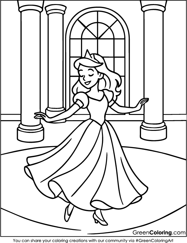 Princess Coloring Pages