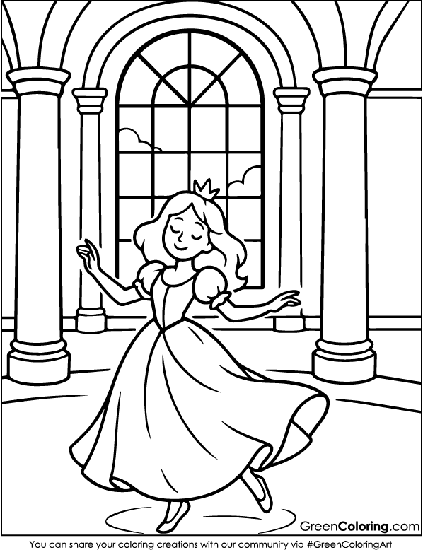 Princess Coloring Pages