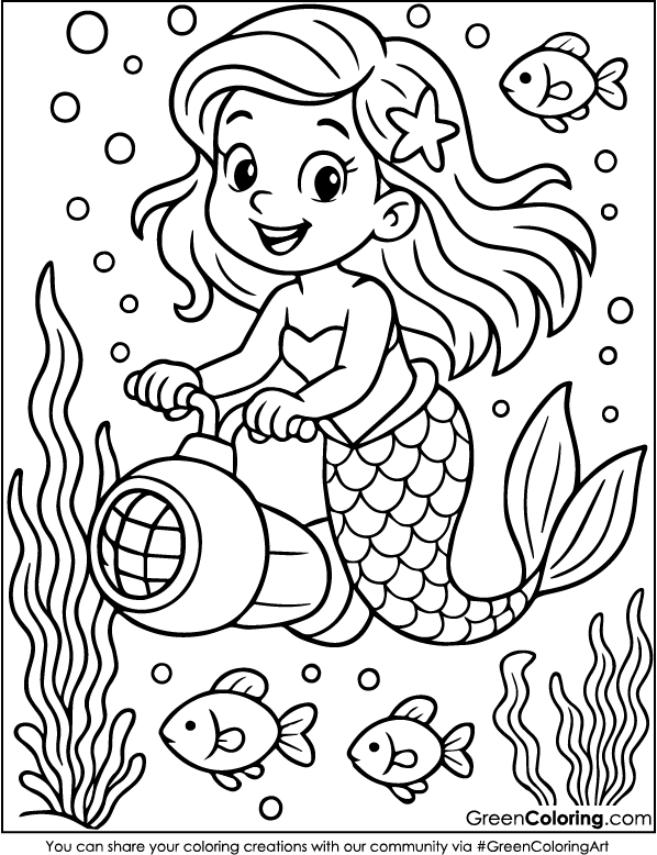 Download Free Printable Scooter Coloring Page PDF