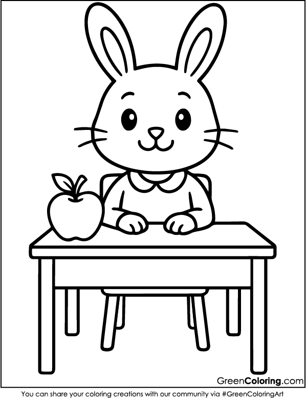 Free Printable Back to School Coloring Pages PDF
