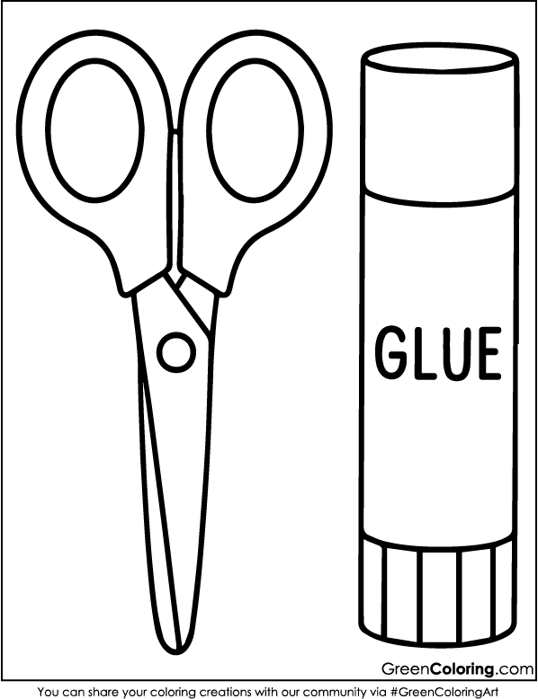 Download Free Printable Back to School Coloring Page PDF