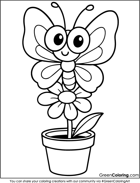 Butterfly Coloring Pages
