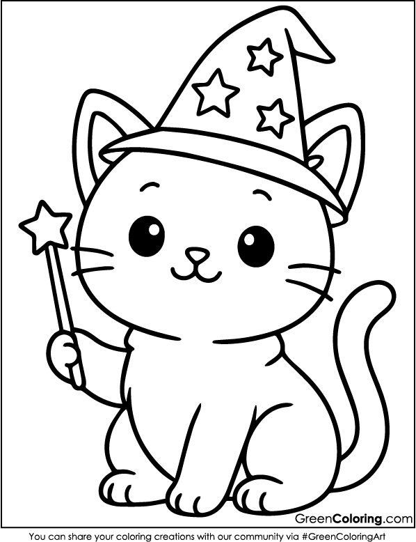 Cat Coloring Pages