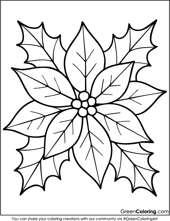 Flower Coloring Pages PDF