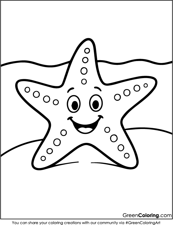 Beach Coloring Pages