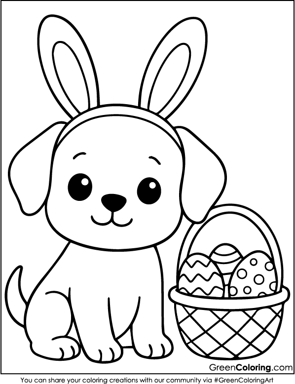 Easter Coloring Pages PDF
