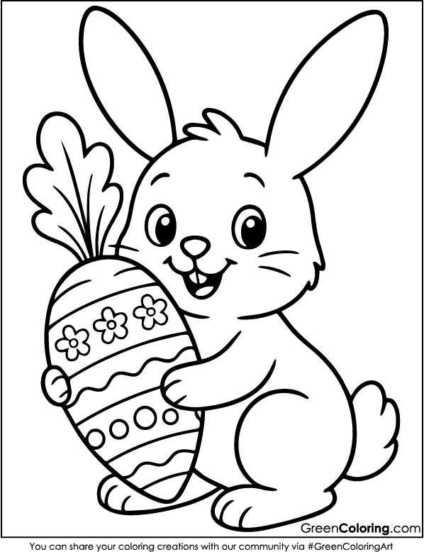 Download Printable Easter Coloring Pages PDF