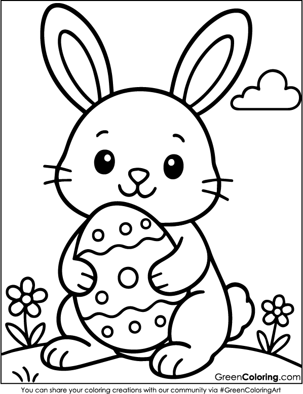 Download Free Printable Easter Coloring Sheets PDF