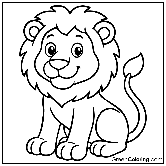 20 Lion Coloring Pages (Download Free Printable PDF)
