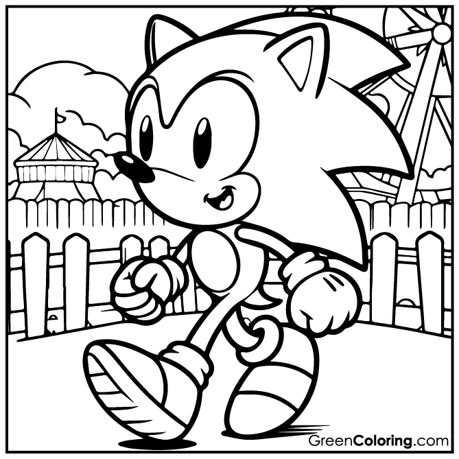 70 Must-Have Super Sonic Coloring Pages: Free Printable PDFs