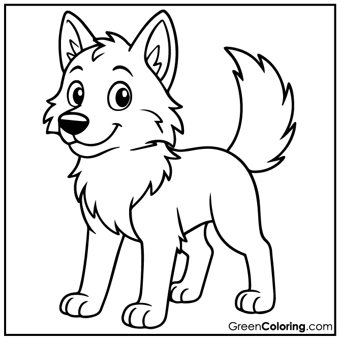 28 Wolf Coloring Pages (Download Free Printable PDF)
