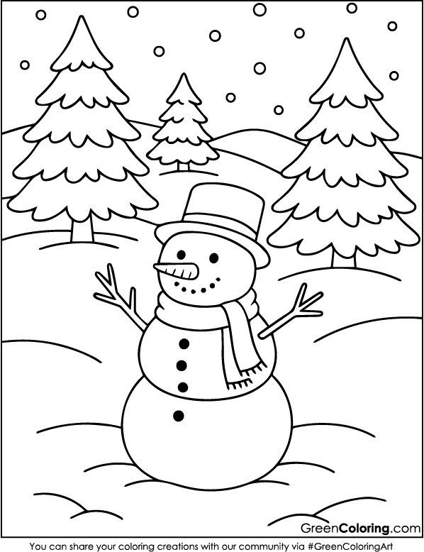 Printable Christmas Coloring Pages