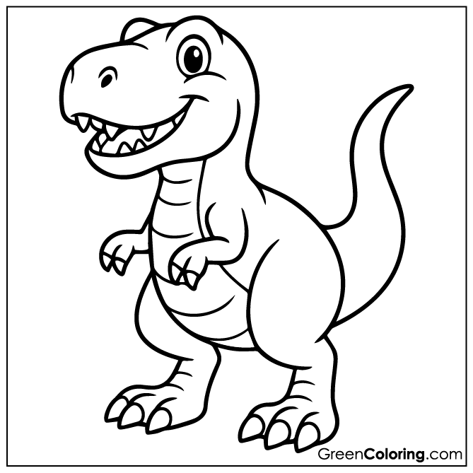 Printable Dinosaur Coloring Sheets