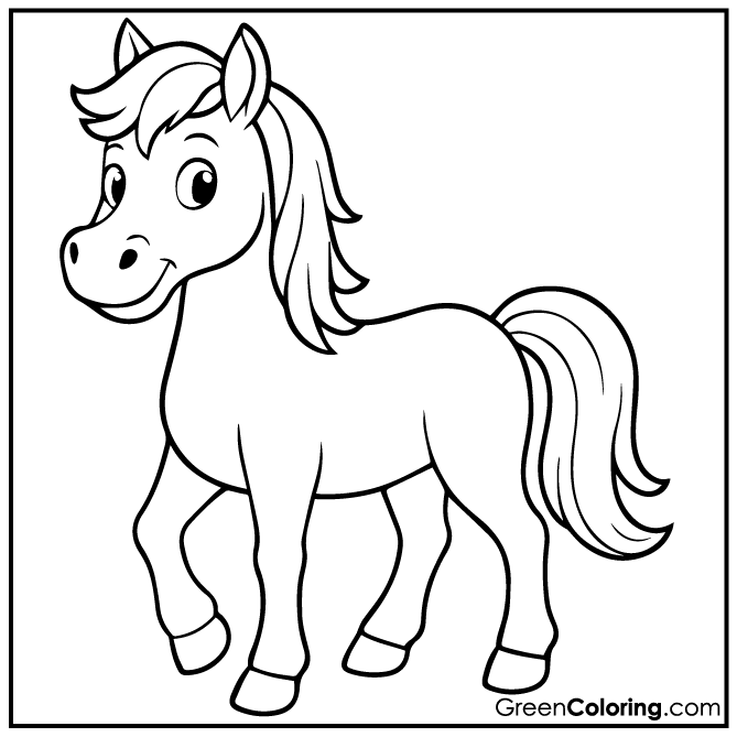 26 Horse Coloring Pages (Download Free Printable PDF)