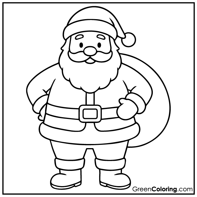 86 Christmas Coloring Pages (Download Free Printable PDF)