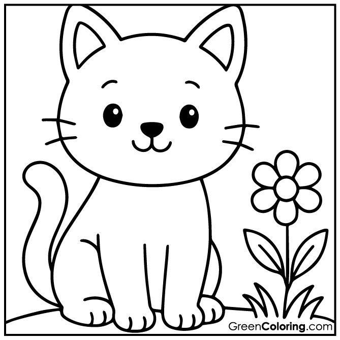 Cute Coloring Pages (Download Free Printable PDF)