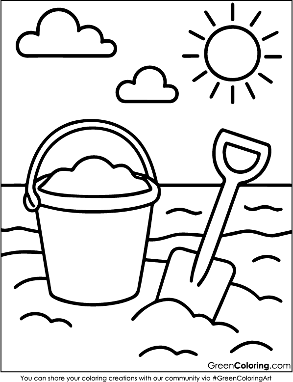 Free Printable Summer Coloring Pages PDF