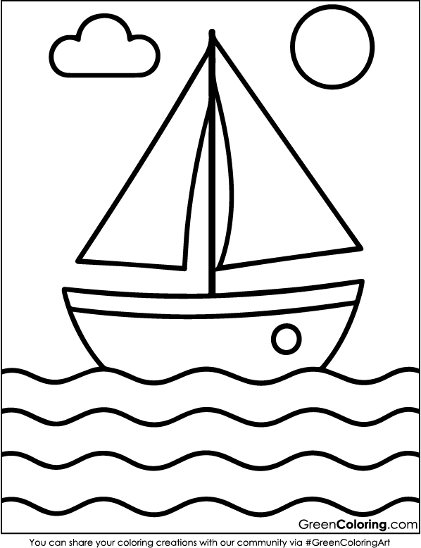 Printable Summer Coloring Pages PDF