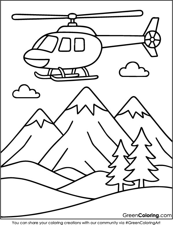 Download Free Printable Airplane Coloring Pages