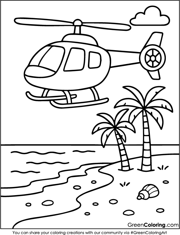 Download Free Printable Airplane Coloring Pages