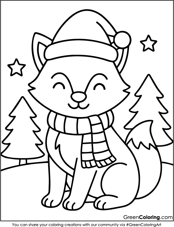 Free Merry Christmas Coloring Pages PDF