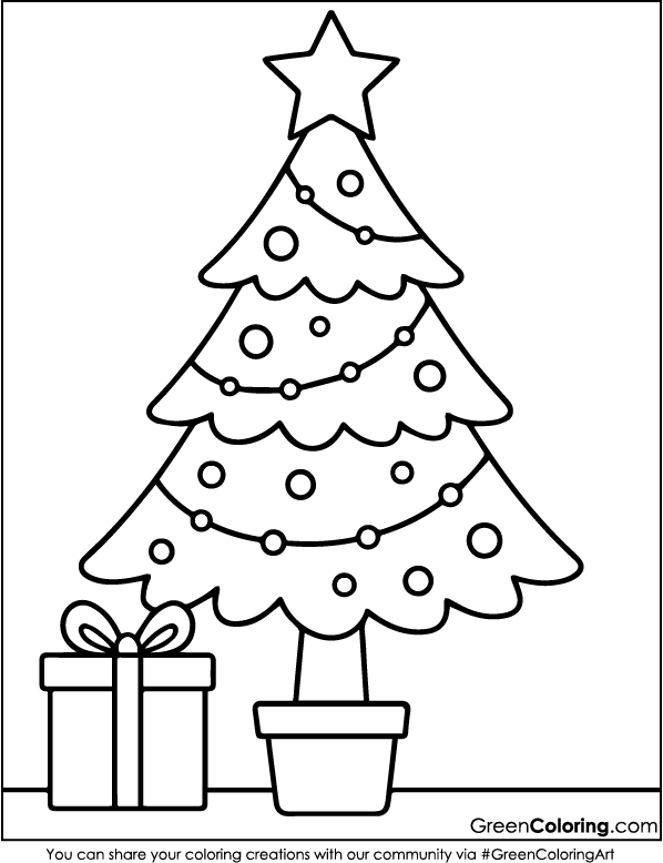 Christmas Coloring Sheet