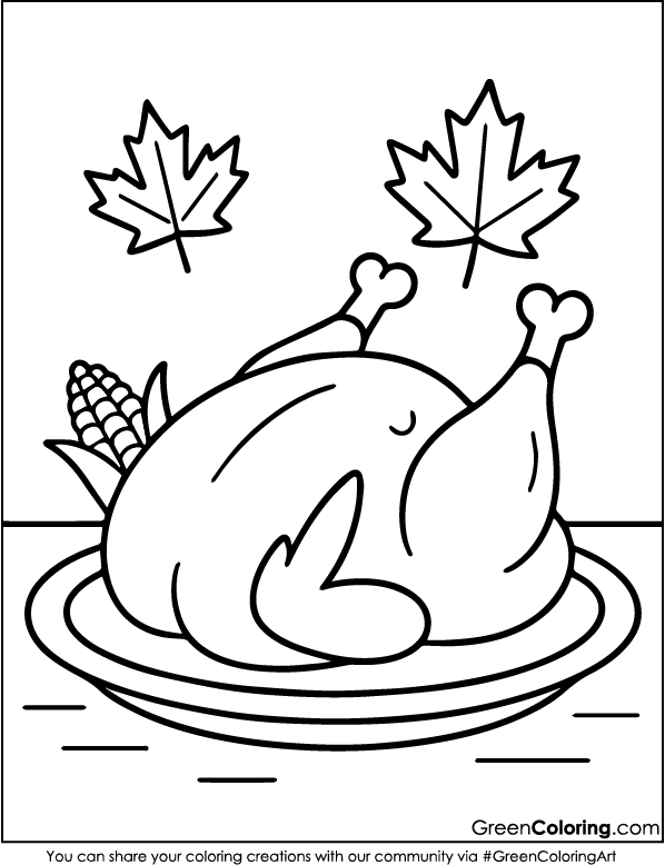 Thanksgiving Coloring Sheets
