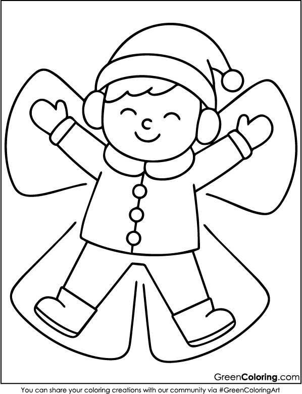 New printable Christmas coloring pictures to print