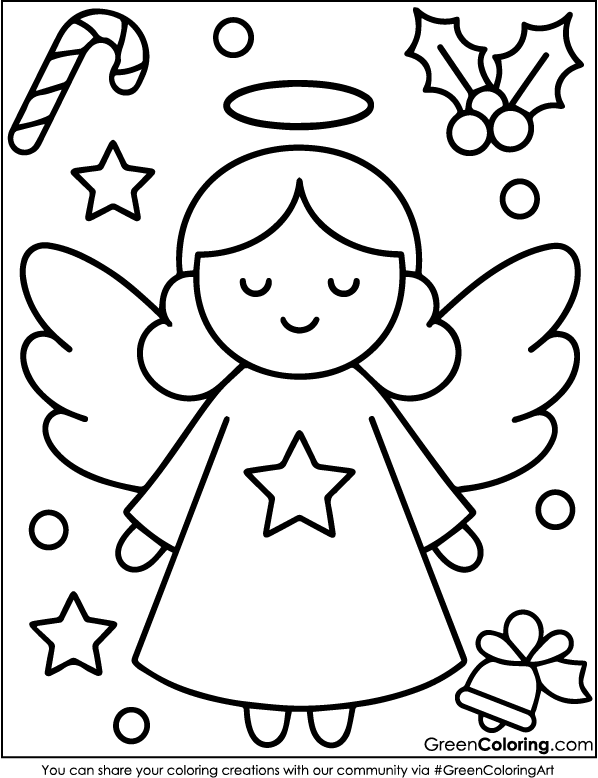 Christmas colouring pages printable