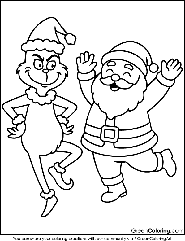 Christmas coloring pictures