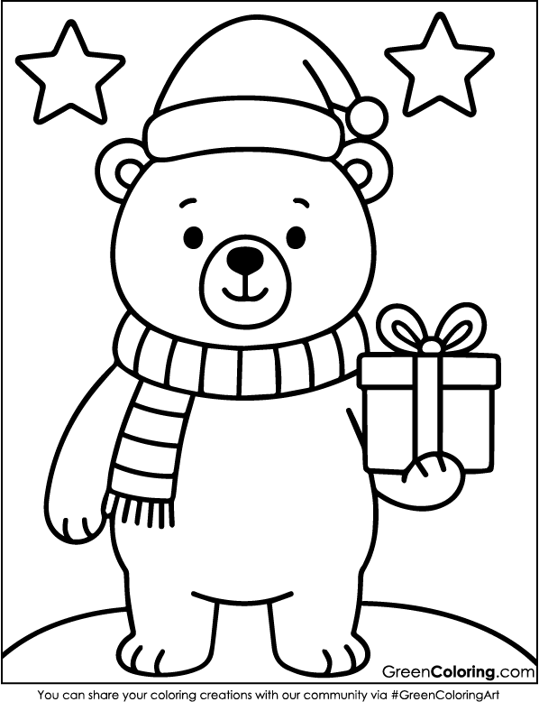 Christmas coloring sheets for kids free pdf download