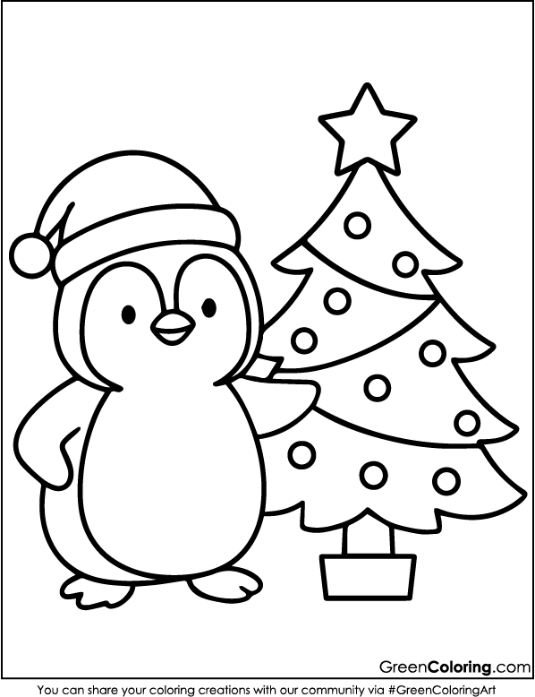 Christmas coloring pages free