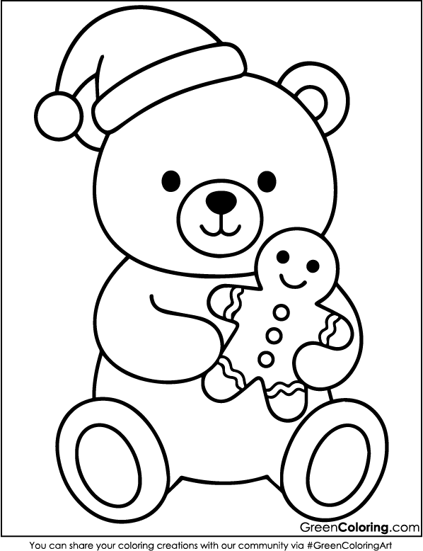 Bear Coloring Pages