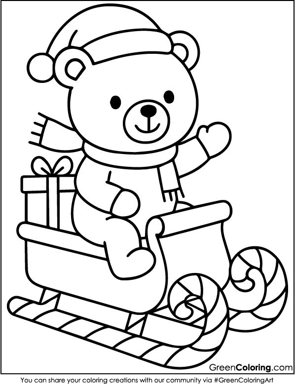 Bear Coloring Pages