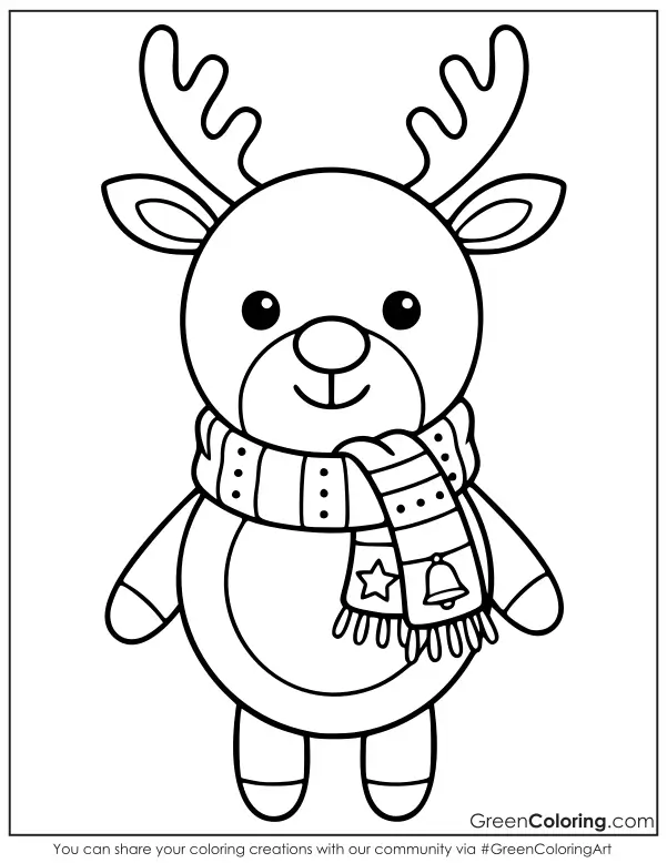 Deer Coloring Pages